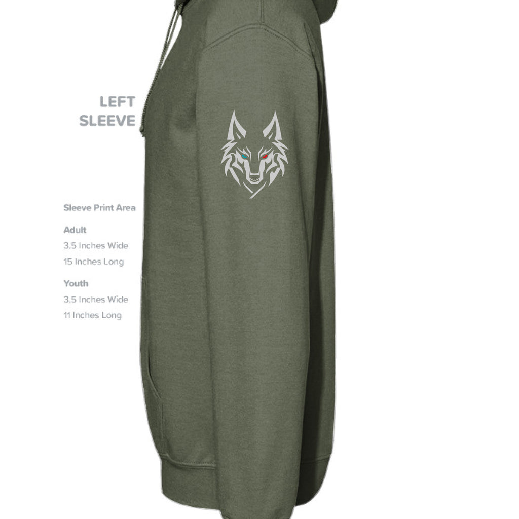 MILITARY GREEN - SLEEVE_LEFT